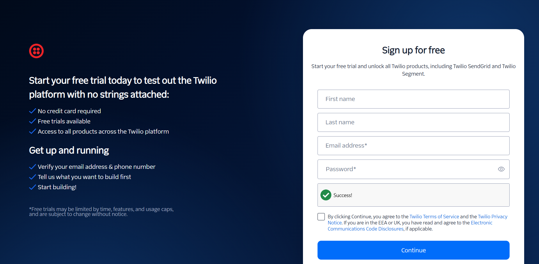 SendGrid (SMTP)