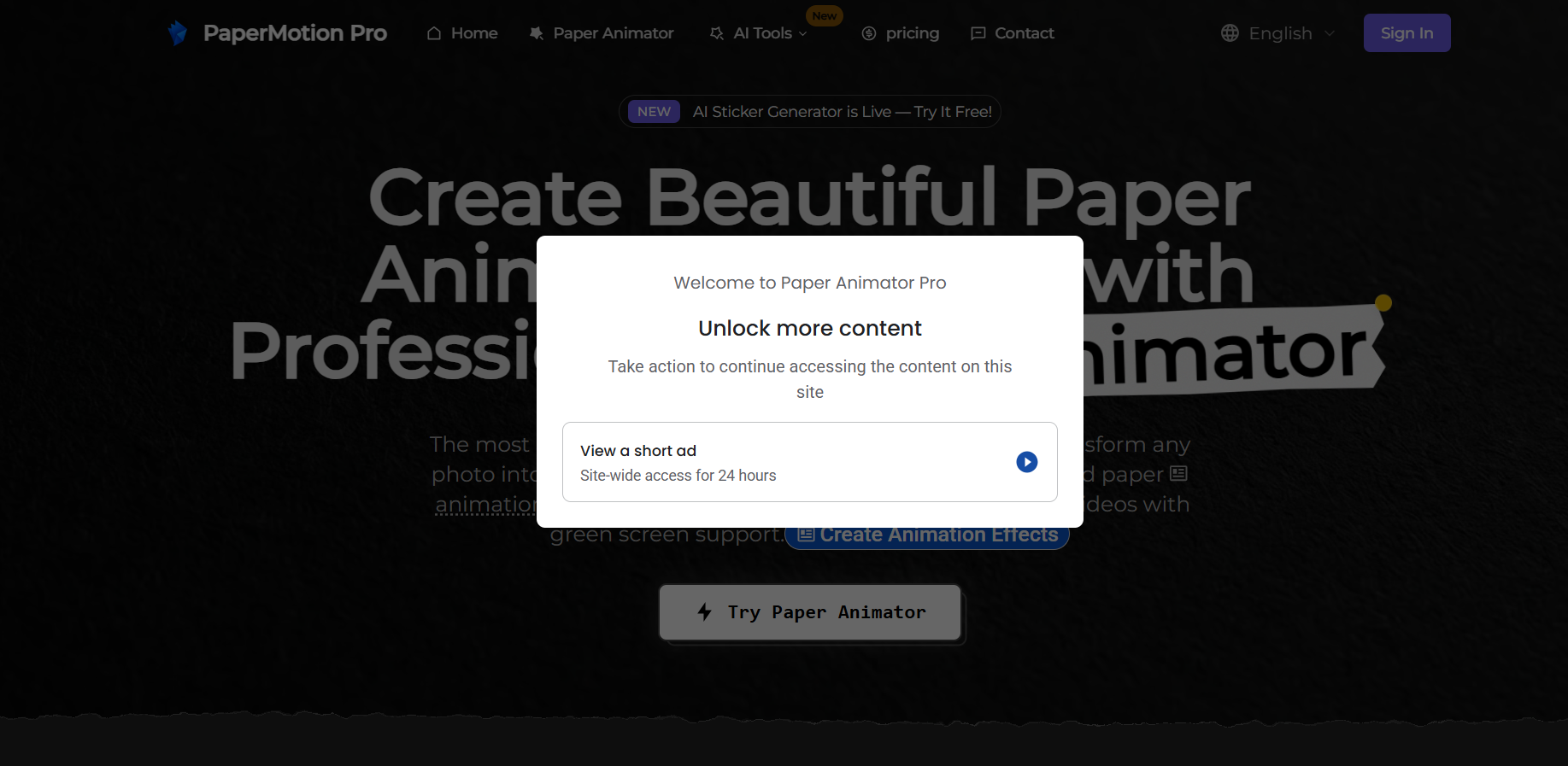 Paper Animator