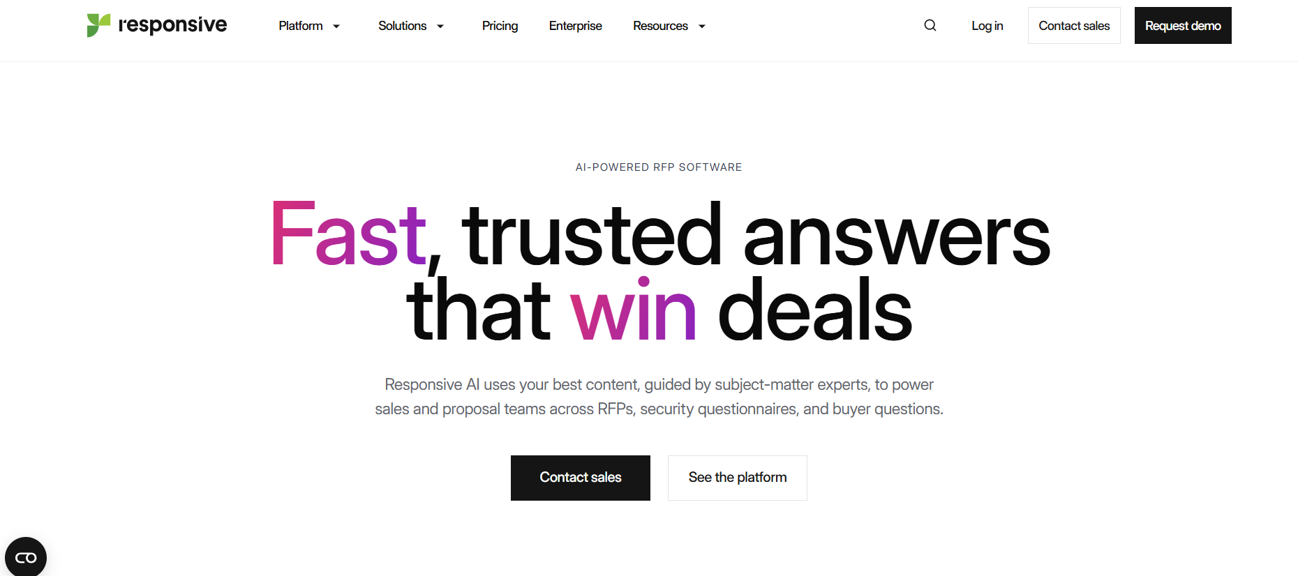 RFP360 / RFPIO (now Responsive.io)