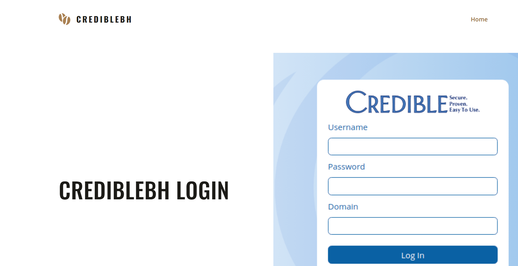 CredibleBH