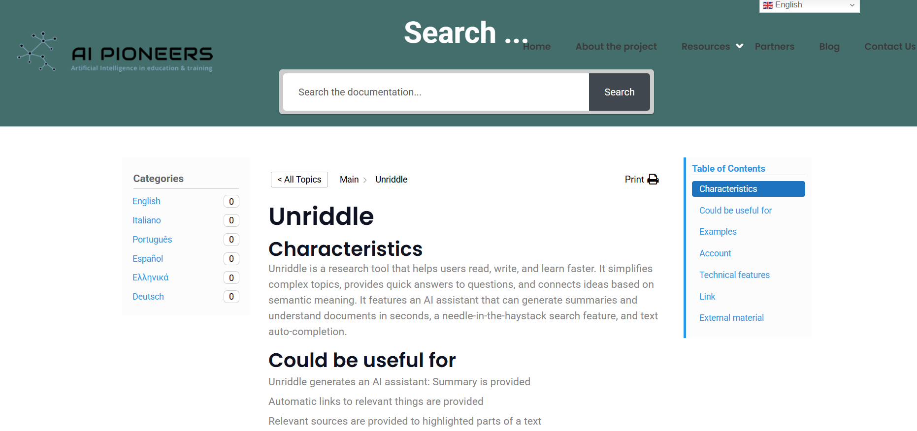 Unriddle