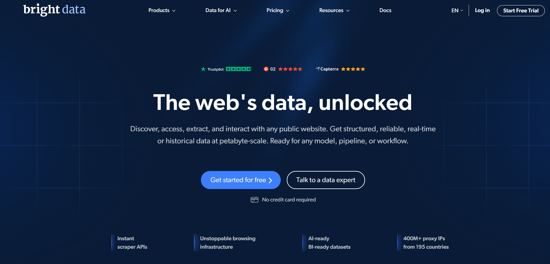Bright data LinkedIn Scraper API