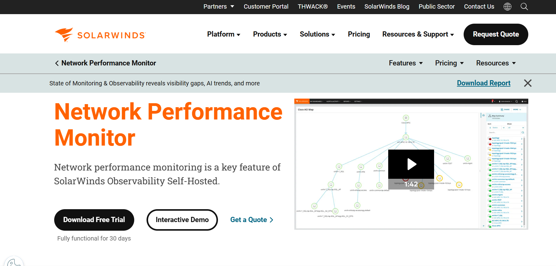 SolarWinds NPM