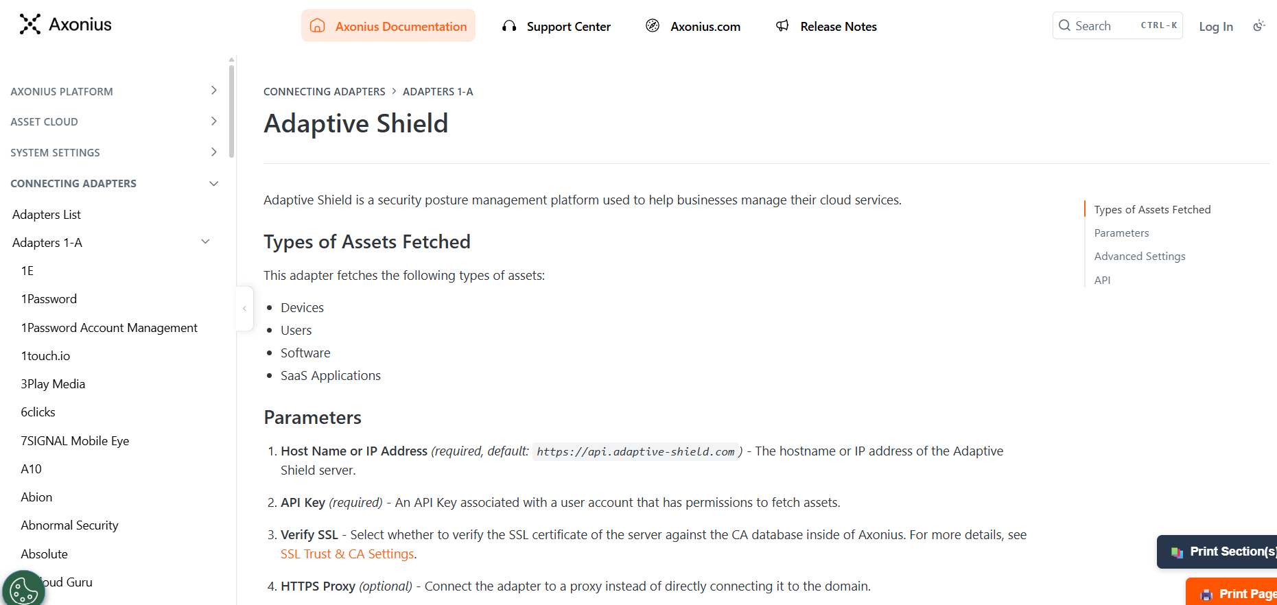 Adaptive Shield