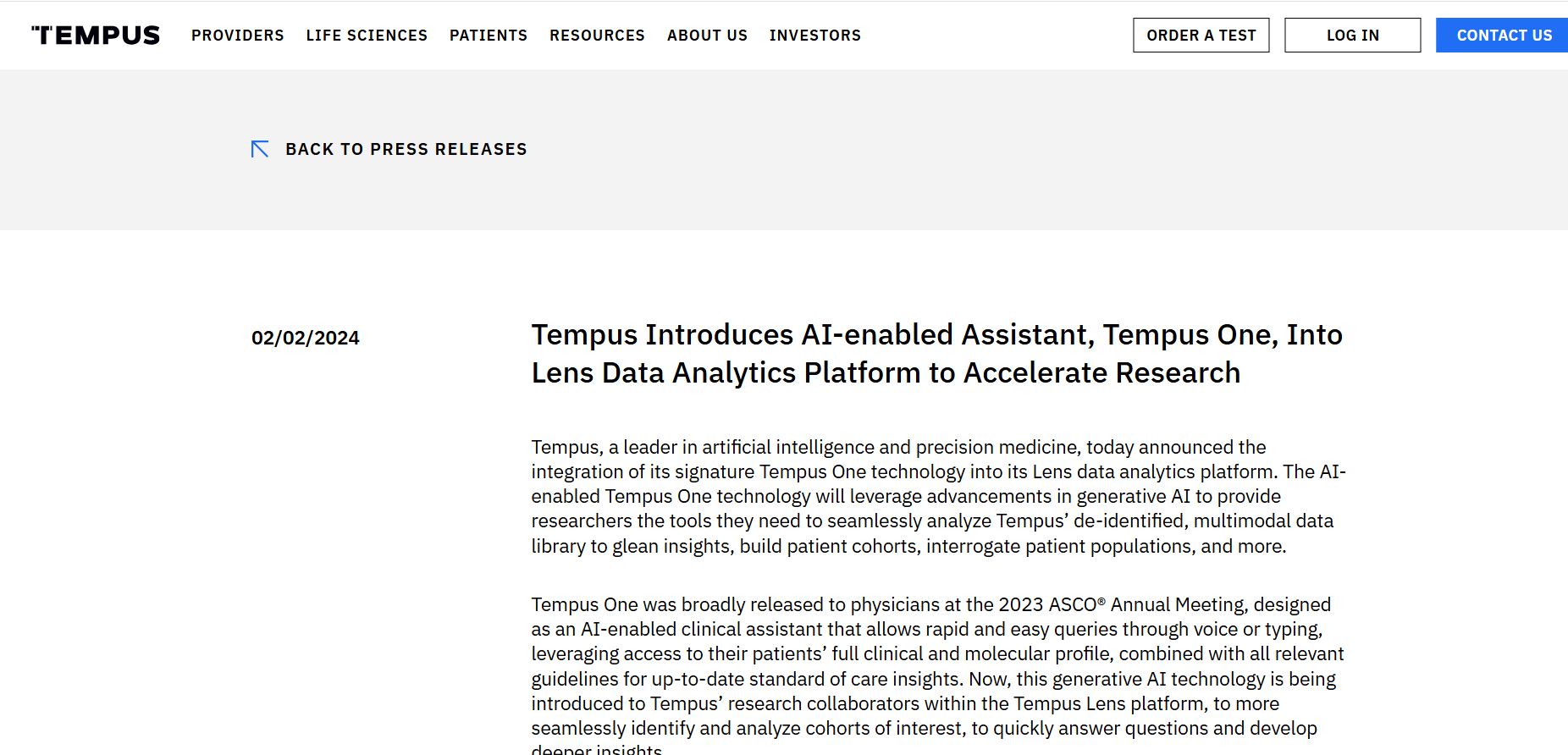 Tempus AI Voice Assistant