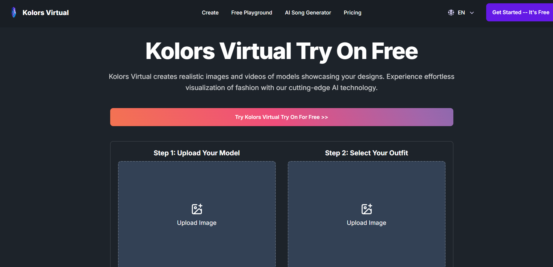kolors virtual try on