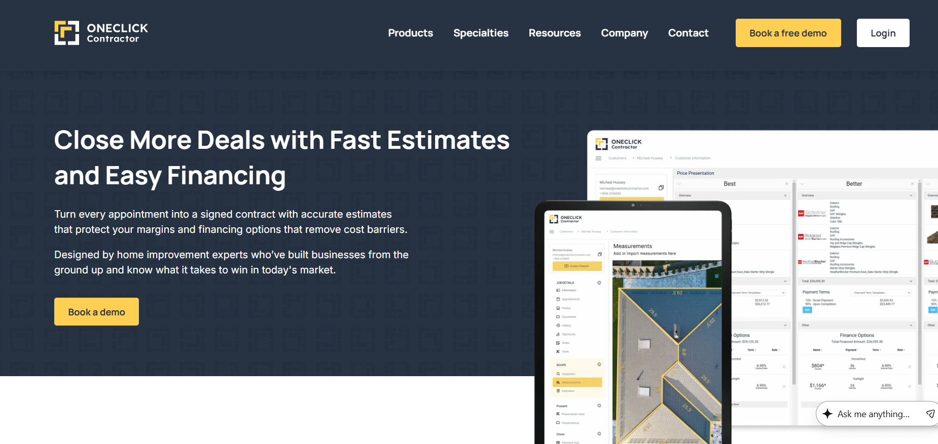 one click contractor