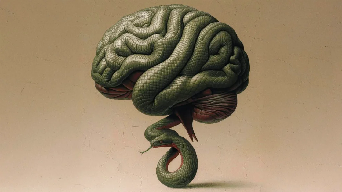 Il Cervello Rettiliano: Il nemico invisibile dietro lo stress da autocritica