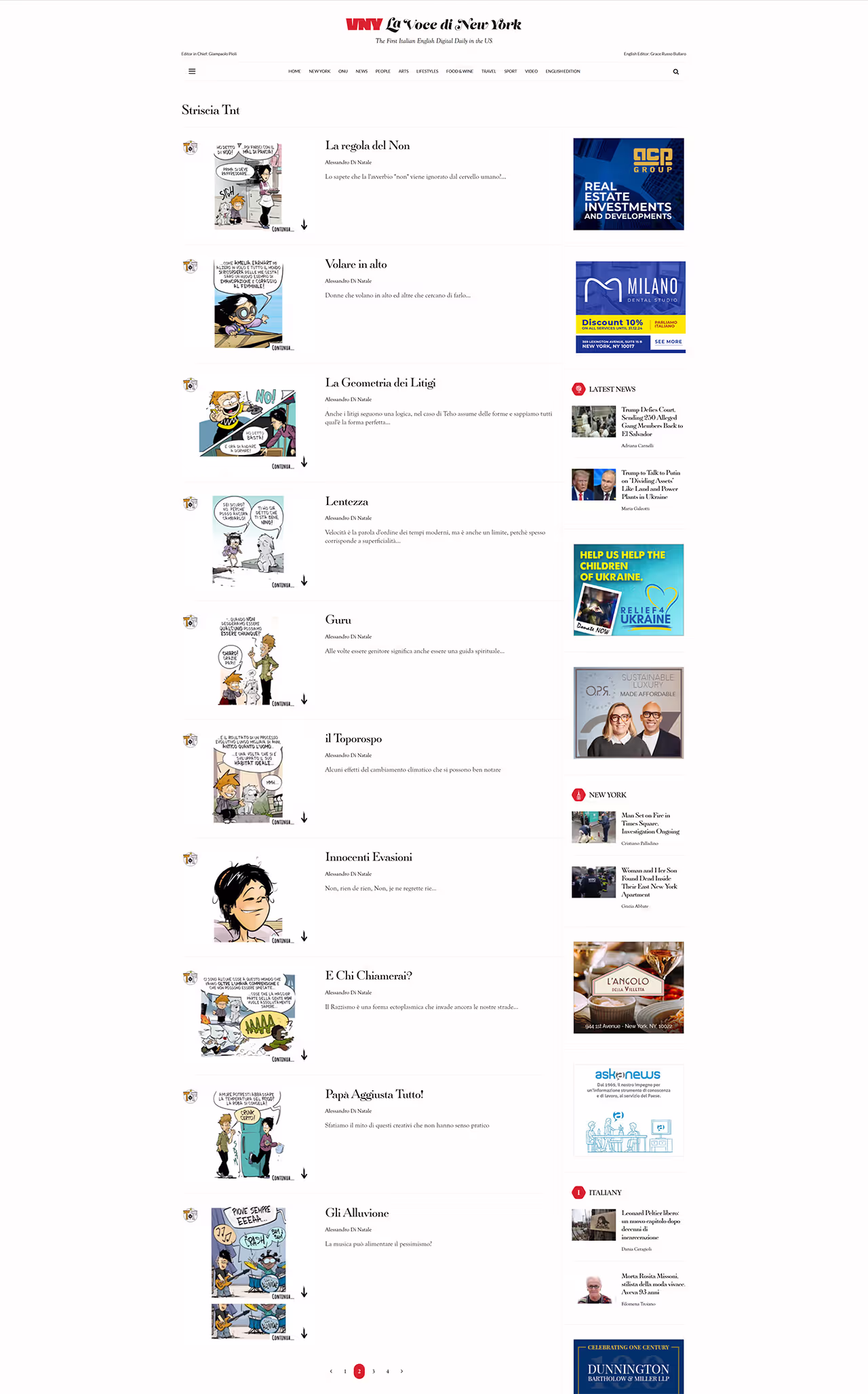 CTA STUDIO - Progetto di graphic design per blog
