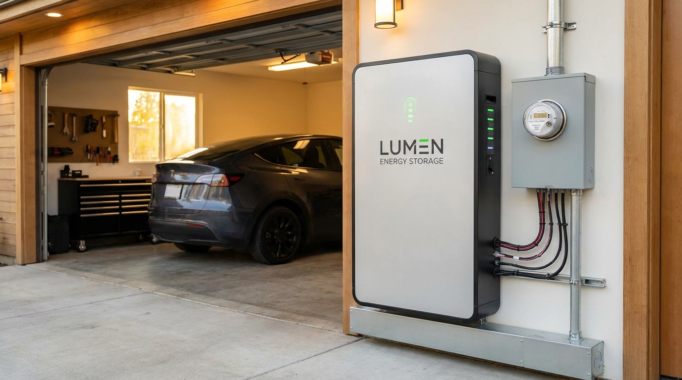 Home battery storage system paired with solar for NEM 3.0 optimization