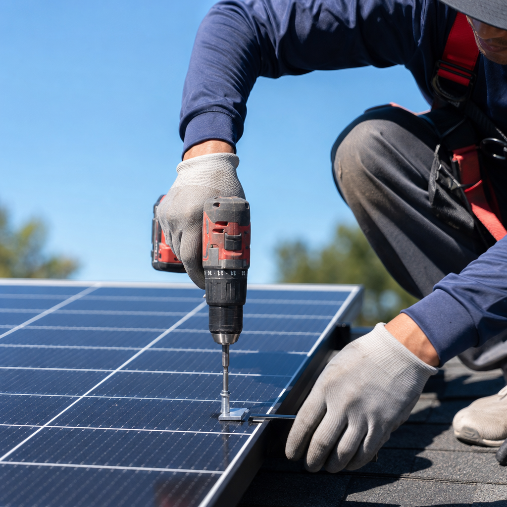residential solar installation California