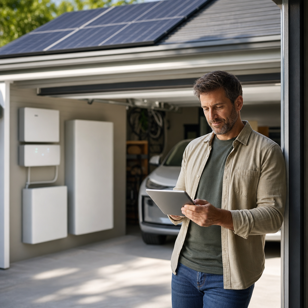 home solar battery storage