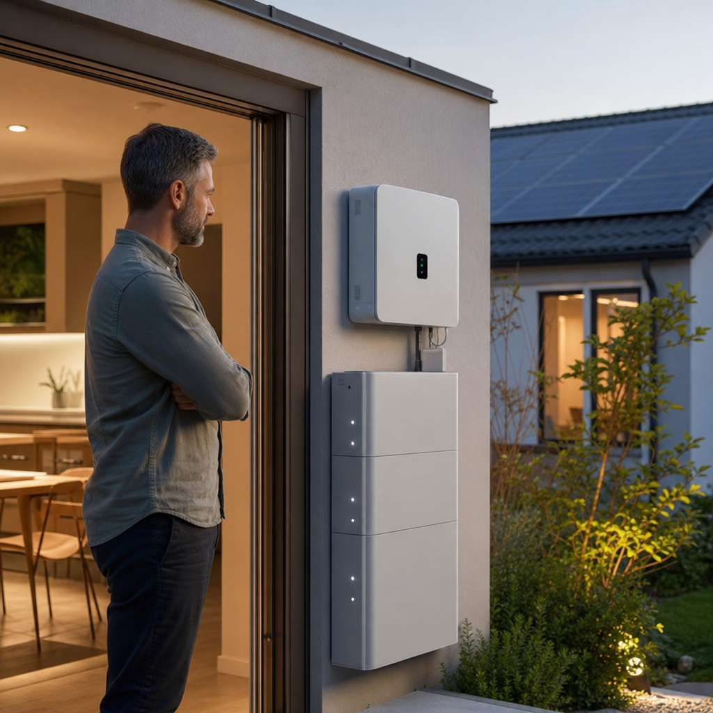 solar battery backup for home