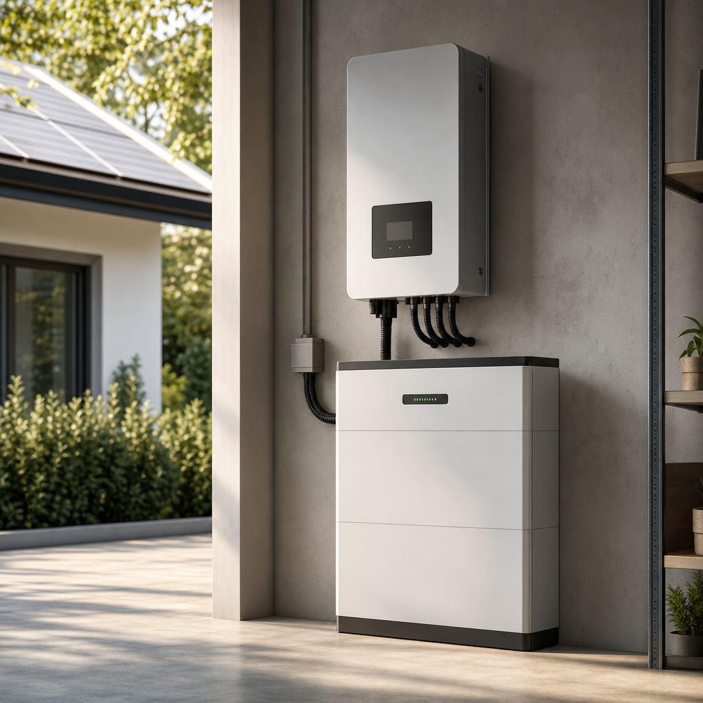 home solar system with battery backup