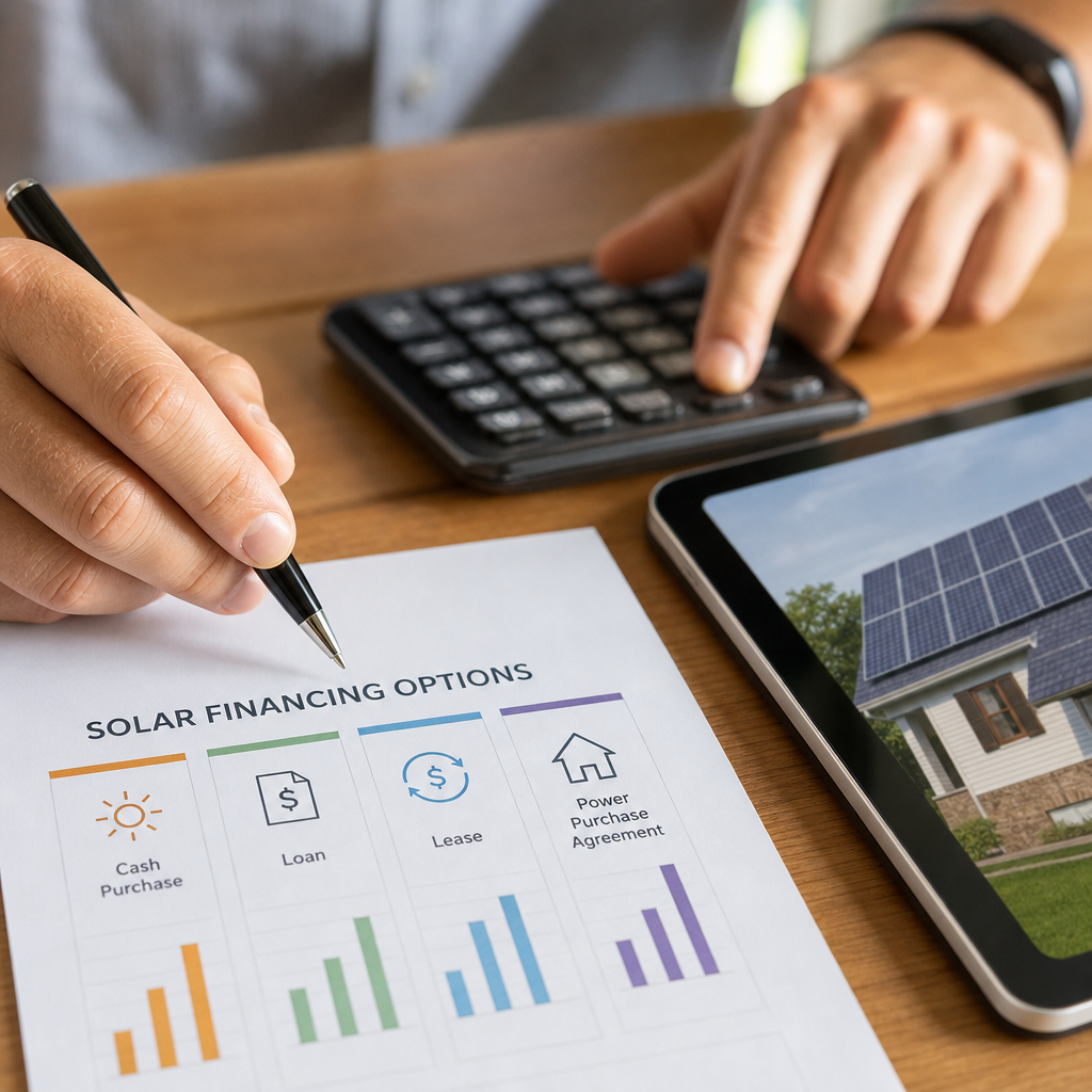 solar panel financing options