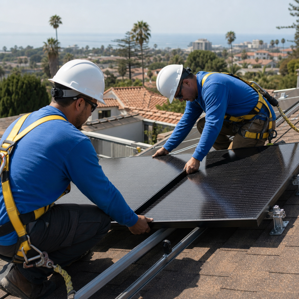 solar panel installers California