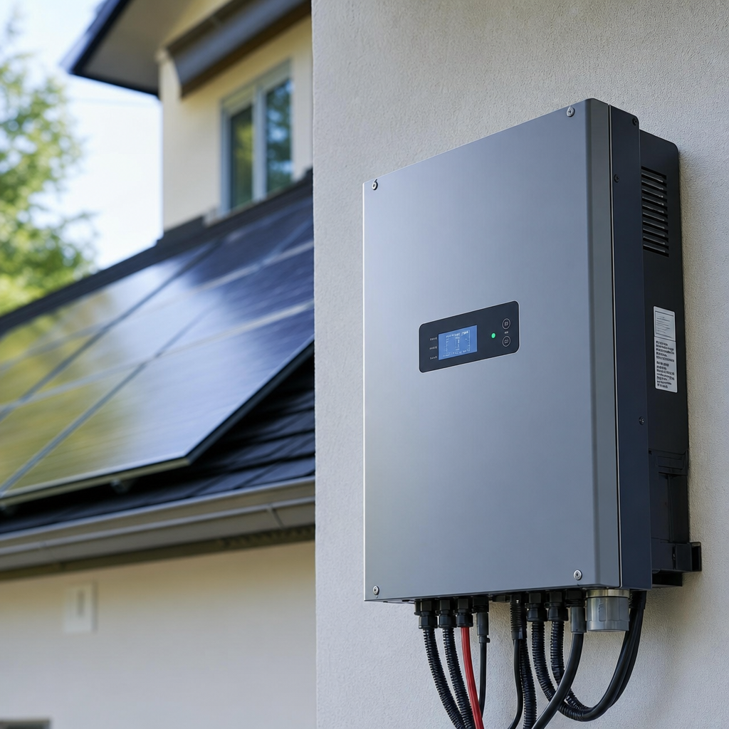 how does solar power work for homes