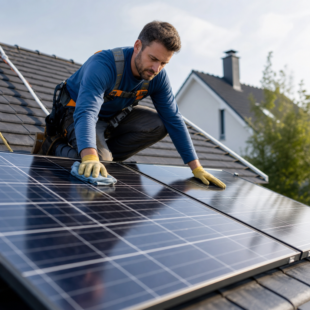 solar panel maintenance tips