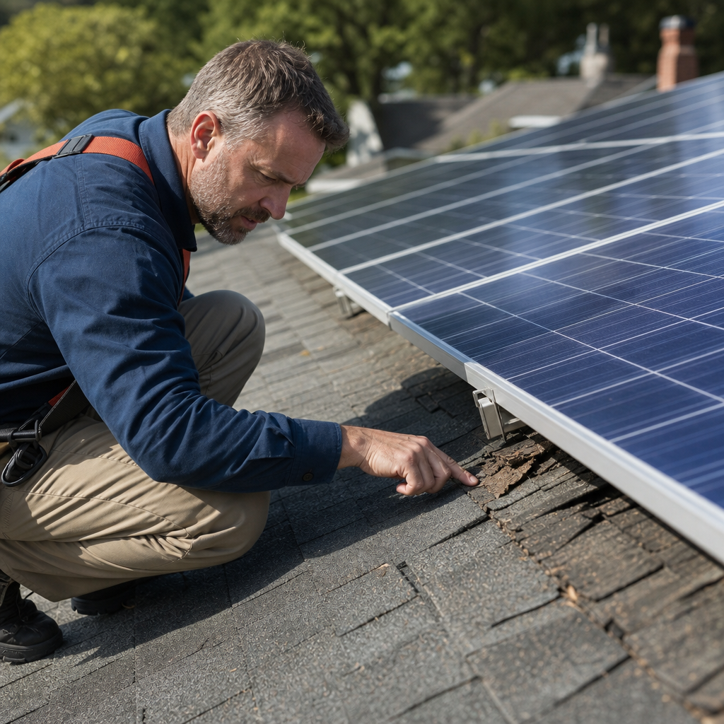 solar panel roof damage risk