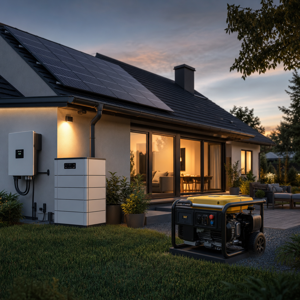 Solar Battery vs Generator Backup: Why So Many Homeowners Pick the Wrong One for Outages