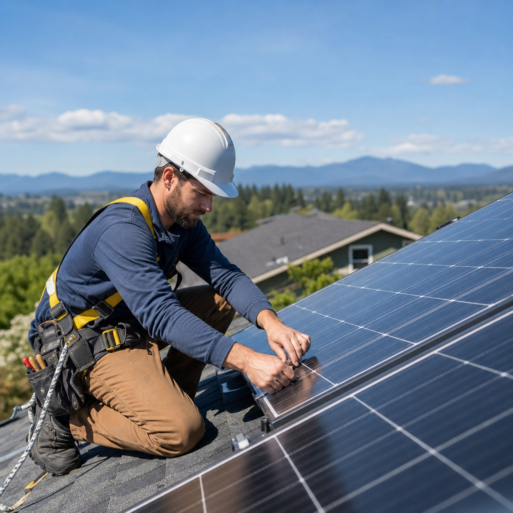 top rated residential solar installers