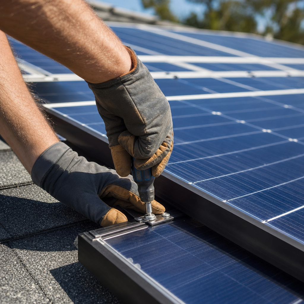 solar panel repair and maintenance California