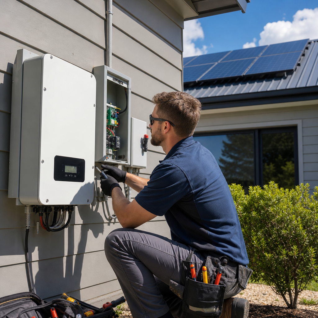 solar panel inverter replacement cost