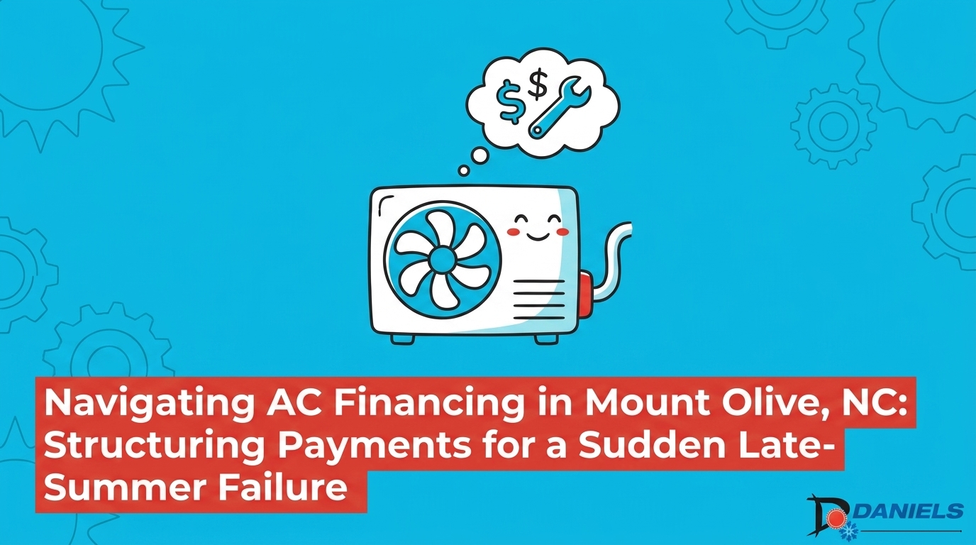 Navigating AC Financing in Mount Olive, NC: Structuring Payments for a Sudden Late-Summer Failure — featured image