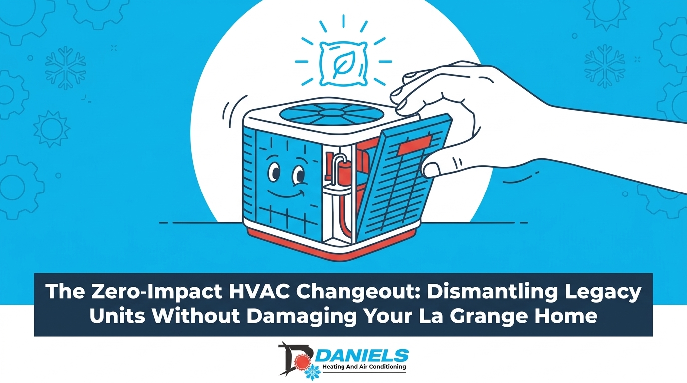 The Zero-Impact HVAC Changeout: Dismantling Legacy Units Without Damaging Your La Grange Home