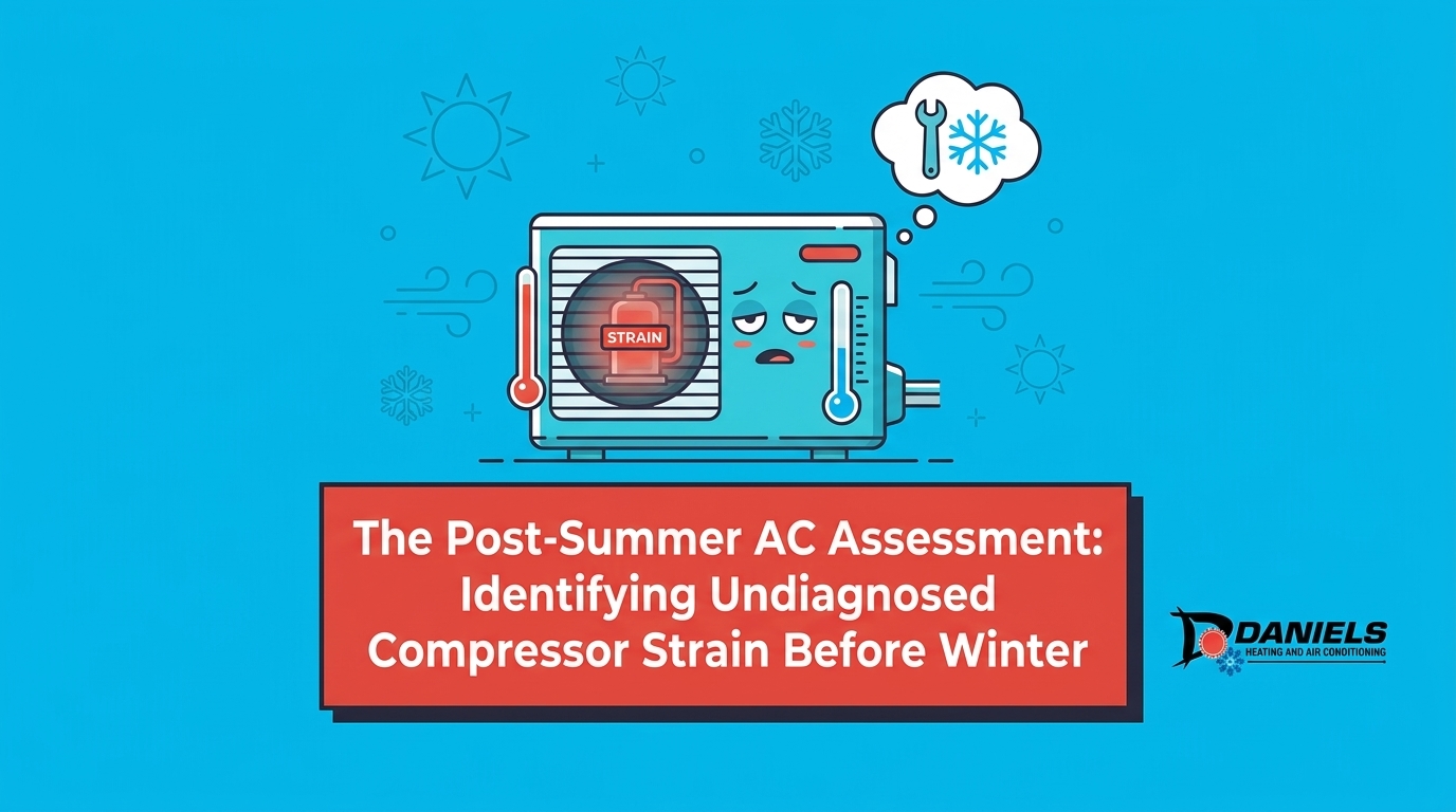 The Post-Summer AC Assessment: Identifying Undiagnosed Compressor Strain Before Winter — featured image