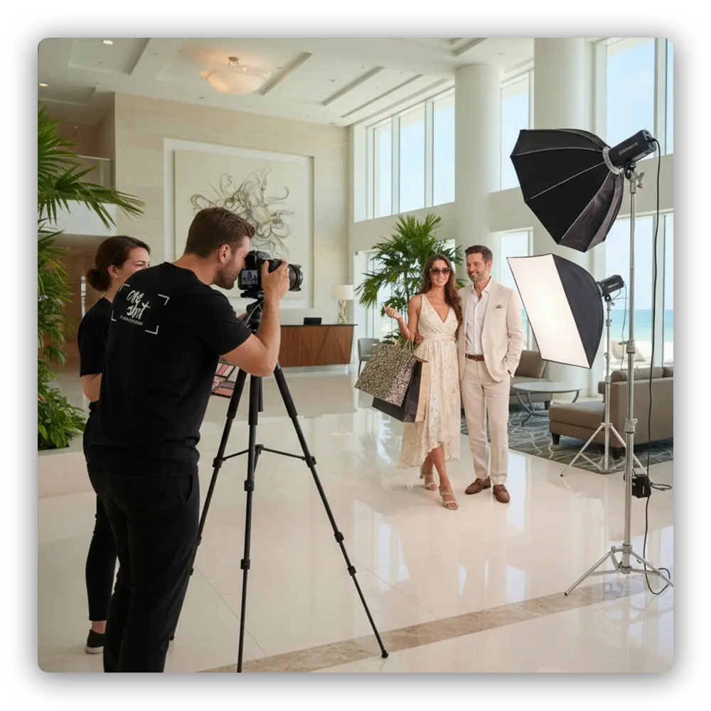 Bad photography costs you opportunities. Awkward executive headshots on LinkedIn. Property photos that don't stand out. Event coverage that misses key moments. We fix this. Our photographers understand lighting, composition, and how to make people comfortable. More importantly, they show up prepared, work efficiently, and deliver images that make you look as professional as you actually are. From corporate headshots to property portfolios, you get consistent quality without the hassle.