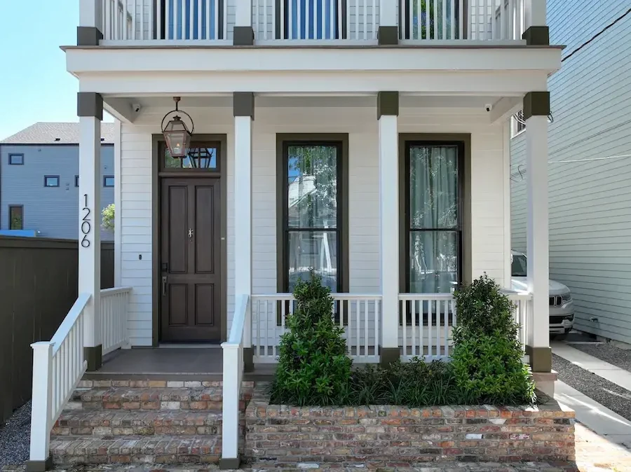 Porch decking installation in New Orleans