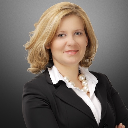 Amala Mararu, senior Romanian lawyer for foreign investors specializing in tech, space, and art law in Bucharest.