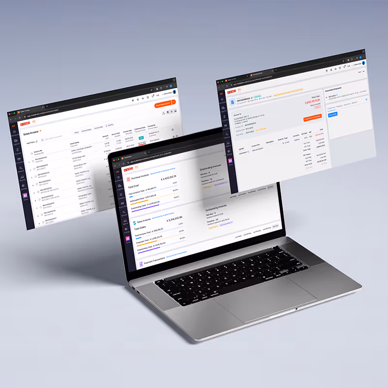 accounting module for logistics service providers
