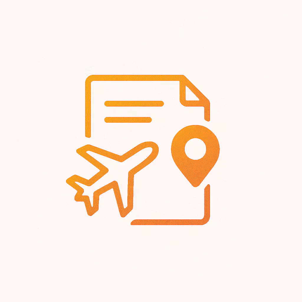 e-awb for logistics icon