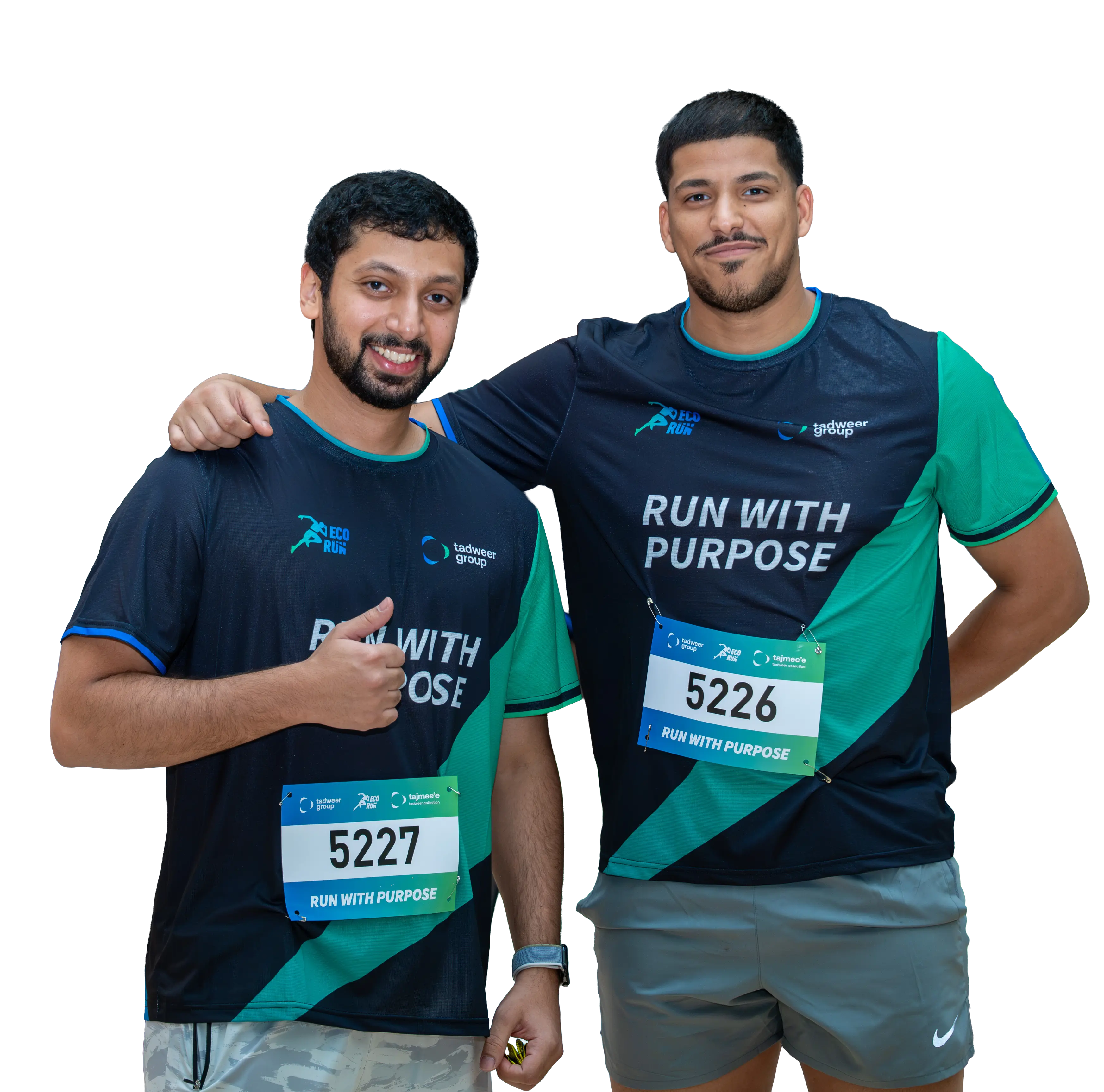 Two EcoRun participants