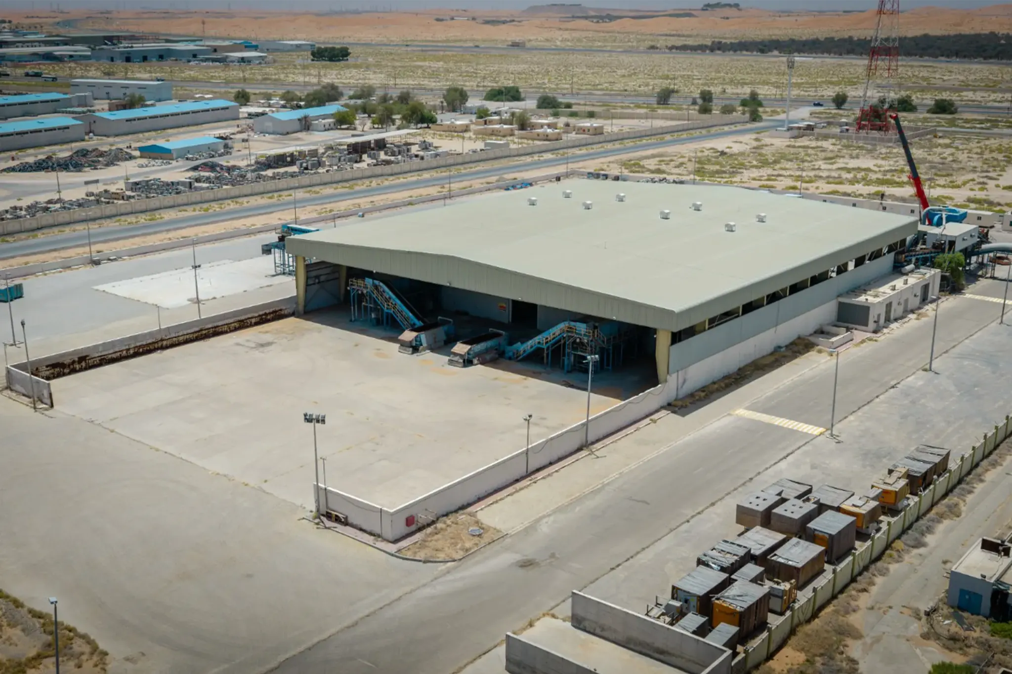 Tadweer Group’s Al Ain Materials Recovery Facility