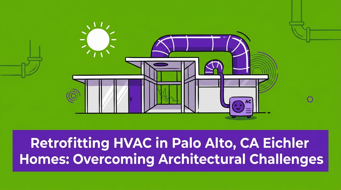 The Specific Challenges of Retrofitting HVAC in Eichler Homes Around Palo Alto