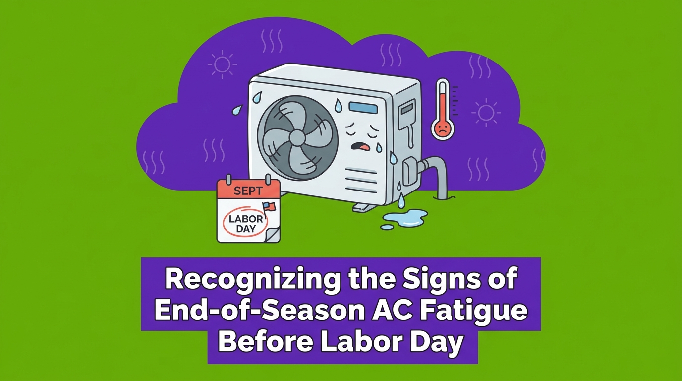 Recognizing the Signs of End-of-Season AC Fatigue Before Labor Day