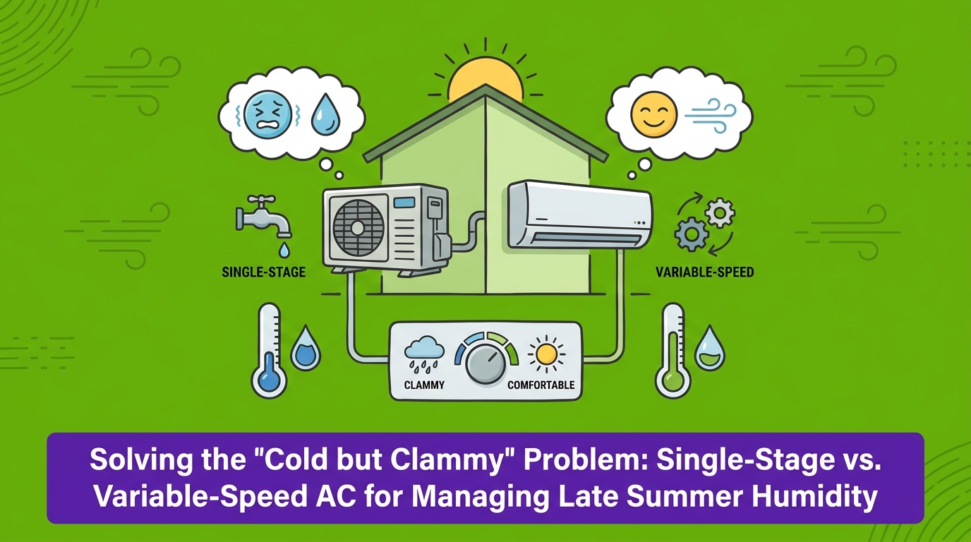 Single-Stage vs. Variable-Speed AC for Managing Late Summer Humidity