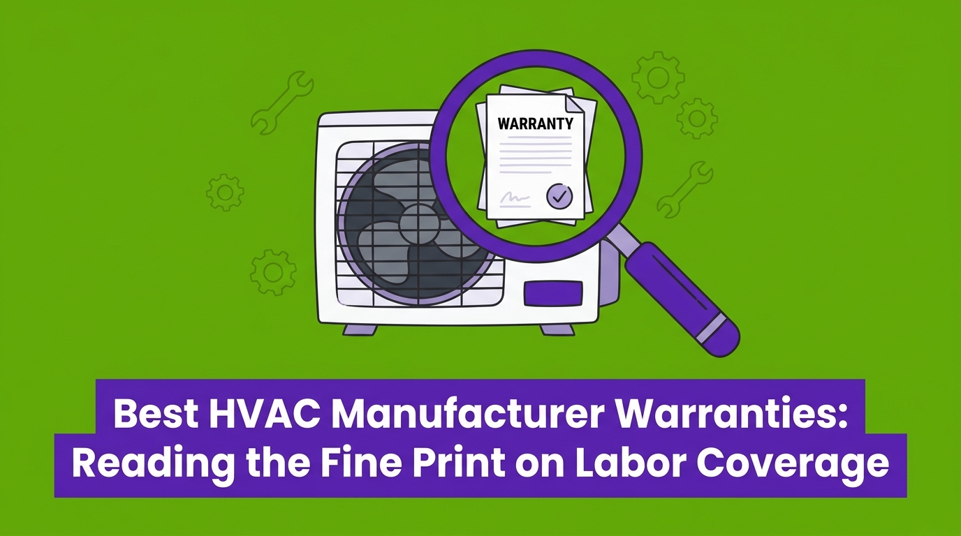 Best HVAC Manufacturer Warranties: Reading the Fine Print on Labor Coverage