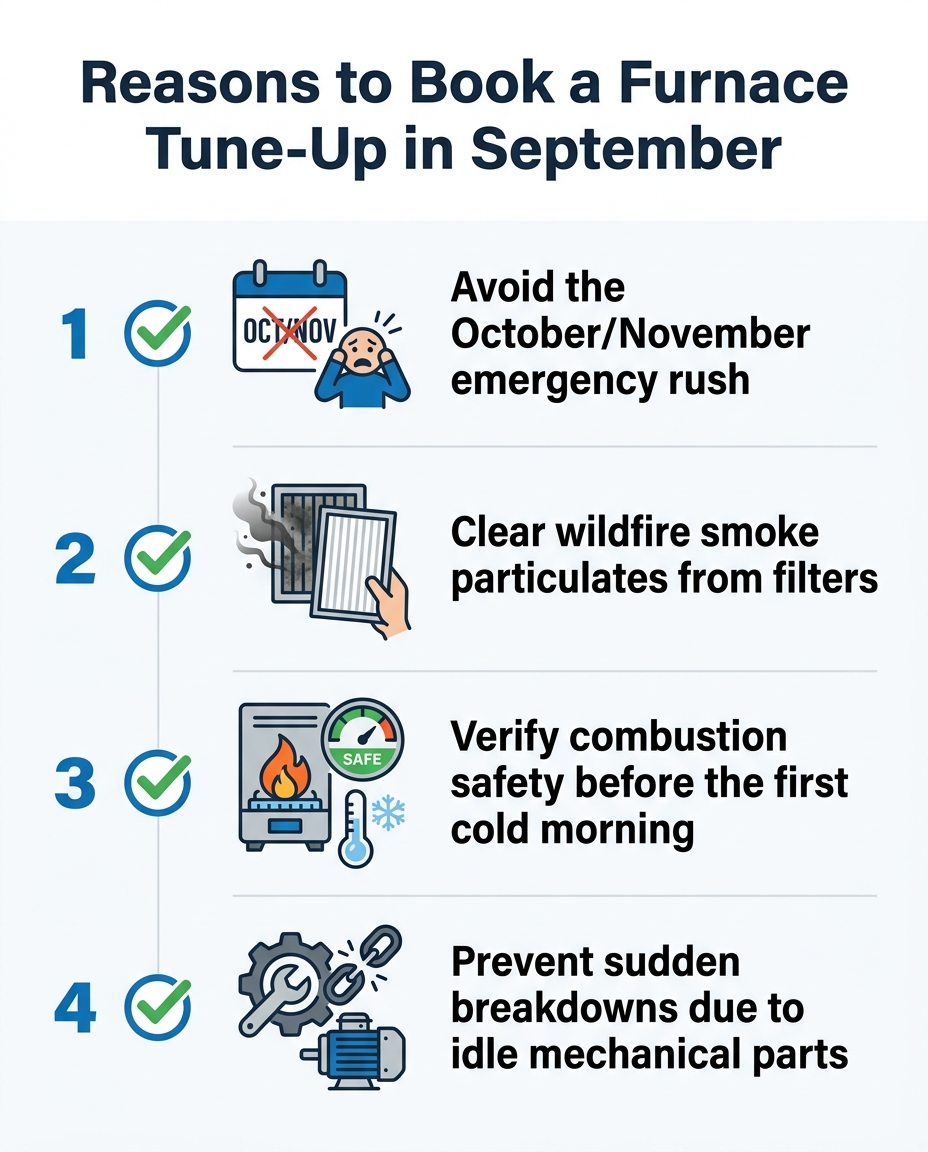 Reasons to Book a Furnace Tune-Up in September