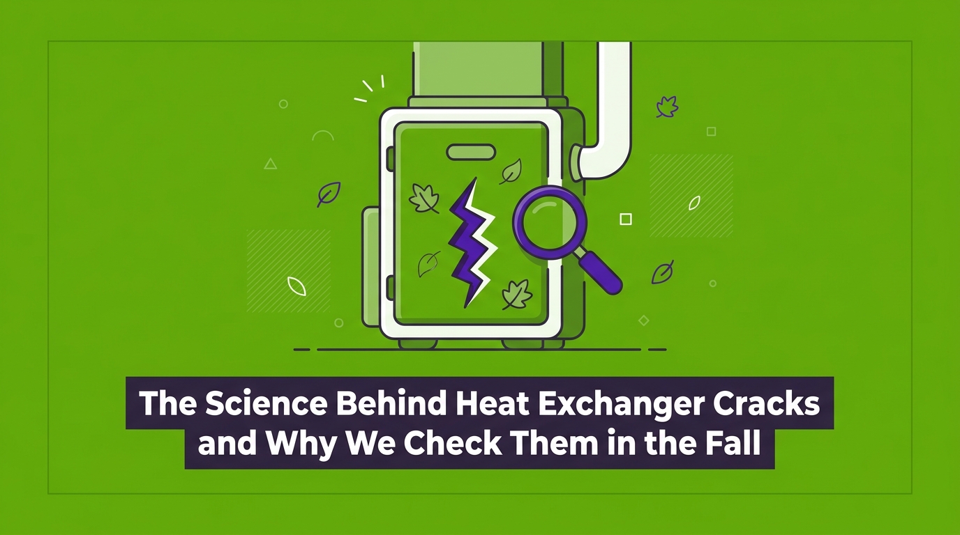 The Science Behind Heat Exchanger Cracks and Why We Check Them in the Fall