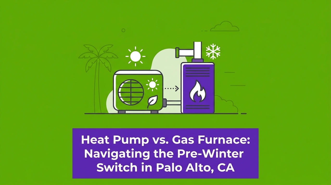 Heat Pump vs. Gas Furnace: Making the Switch Before Winter in Palo Alto