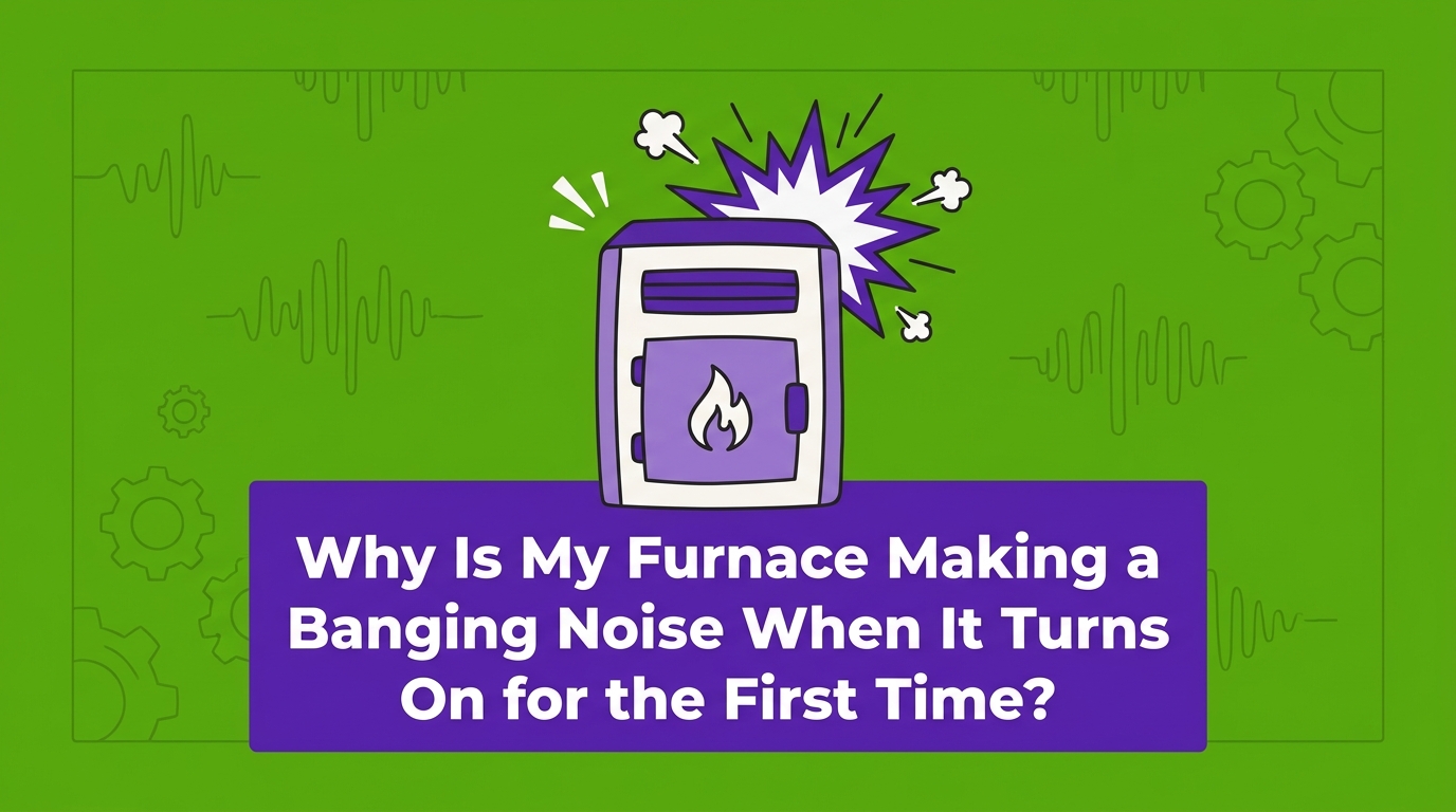 Why Is My Furnace Making a Banging Noise When It Turns On for the First Time?