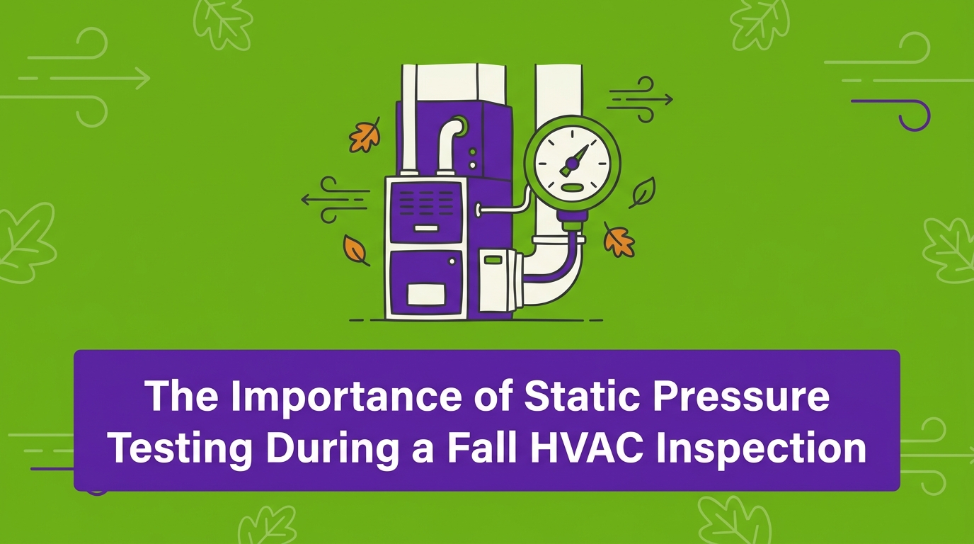 The Importance of Static Pressure Testing During a Fall HVAC Inspection