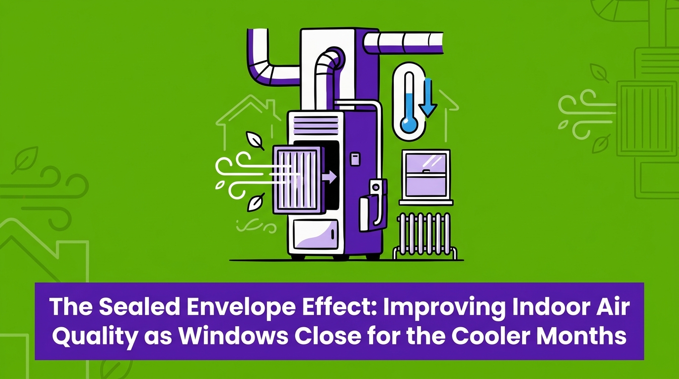 Improving Indoor Air Quality as Windows Close for the Cooler Months