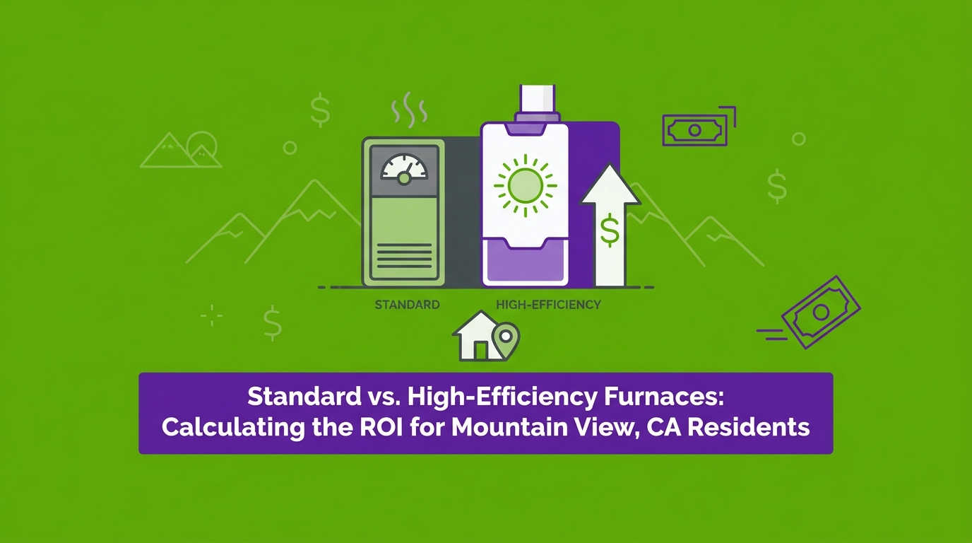 Standard vs. High-Efficiency Furnaces: Calculating the ROI for Mountain View Residents