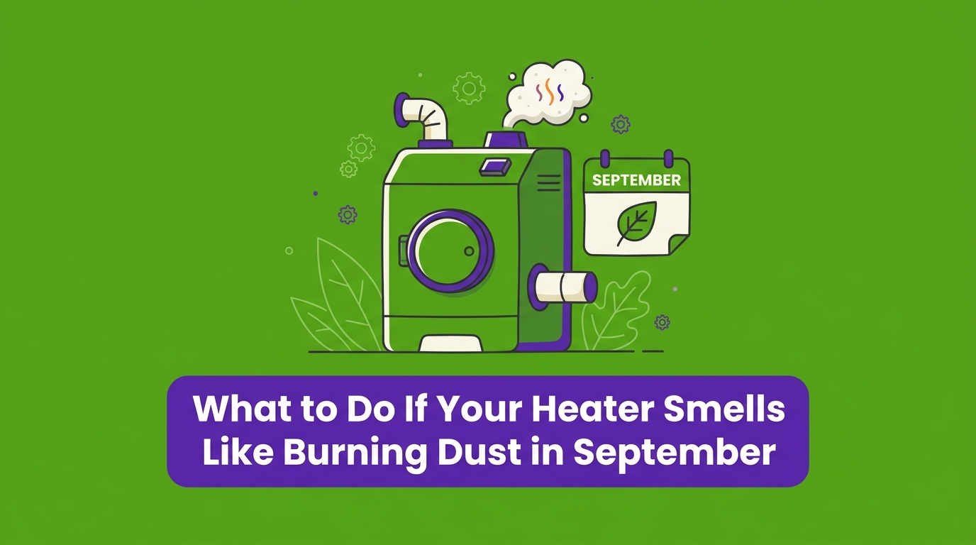 What to Do If Your Heater Smells Like Burning Dust in September