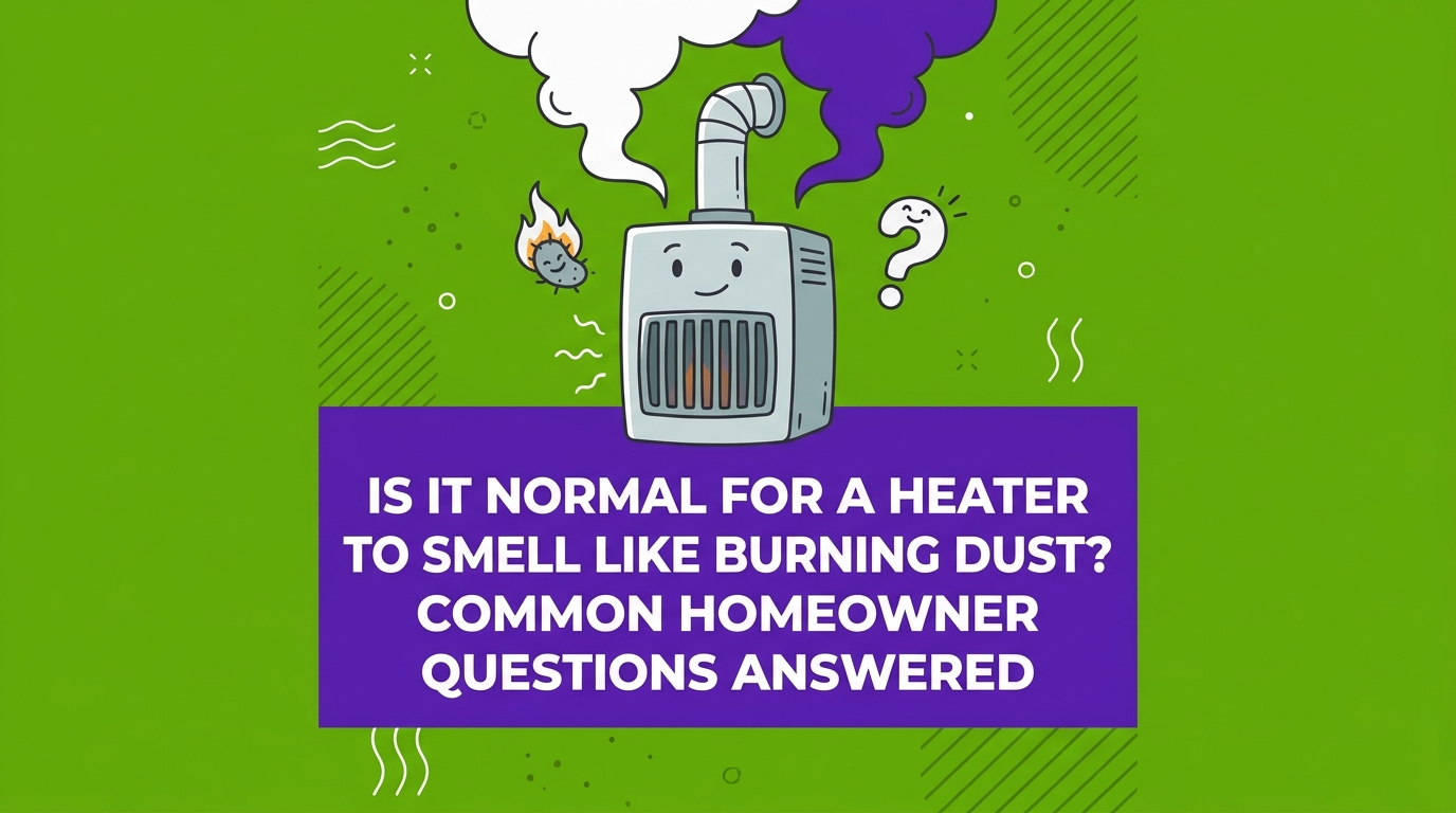 Is It Normal for a Heater to Smell Like Burning Dust? Common Homeowner Questions Answered